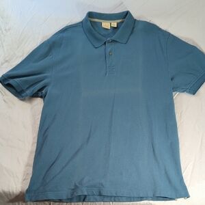 NEW, Jos. A. Bank Blue Polo Shirt Short Sleeve Casual
